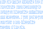 This site uses the latest flash technology
