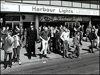 Police and skinheads in Southend, c.1980