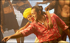 Bobby Deol and young Dwij Yadav