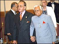 پاکستان اور بھارت کے وزراء اعظم