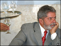 O presidente Lula