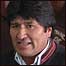 O presidente da Bolívia, Evo Morales
