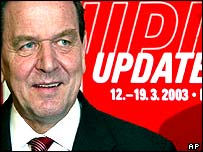 Almanya Başbakanı Gerhard Schröder