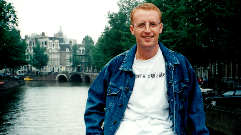 Bryan Burnett in Amsterdam
