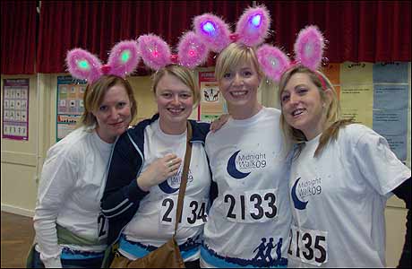 Alison Acton, Linda Walker, Emily Anderson and Serena Farrow 