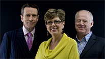 Oliver Peyton, Prue Leith and Matthew Fort judge more Great British Menus