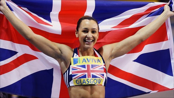 Jessica Ennis at the 2011 GB trials