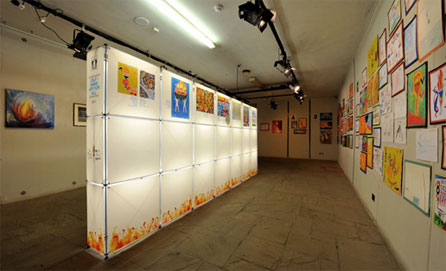 The Following the Flame exhibition at the Ucheldre Centre