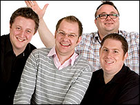 Toby Foster and Radio Sheffield Sport team