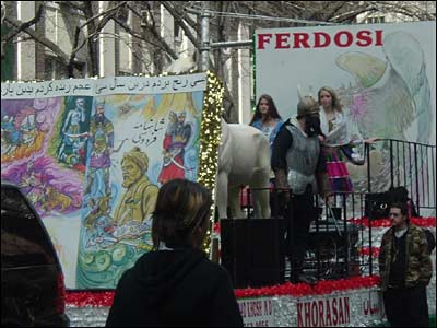 جشن خیابانی نوروزی در نیویورک