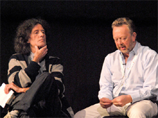 Gilbert O'Sullivan answered questions after the film