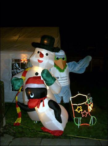 Whitnash Christmas lights 2007