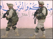 عراق میں امریکی فوجی