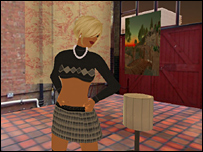 Lilly avatar, Second Life