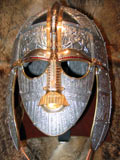 Viking burial mask