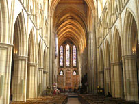 Inside Truro Cathedral by Stephen Bennett 