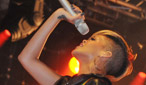 Rihanna performing live at Radio 1's Big Weekend 2010