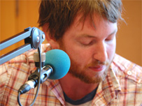 Ruarri Joseph on air in July 2009