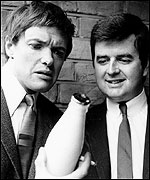 Bolam and Bewes with milk bottle