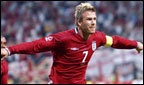 England Football captain David Beckham