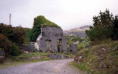Ruins of a Cornish village