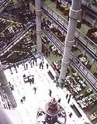 Workers at today's Lloyds building