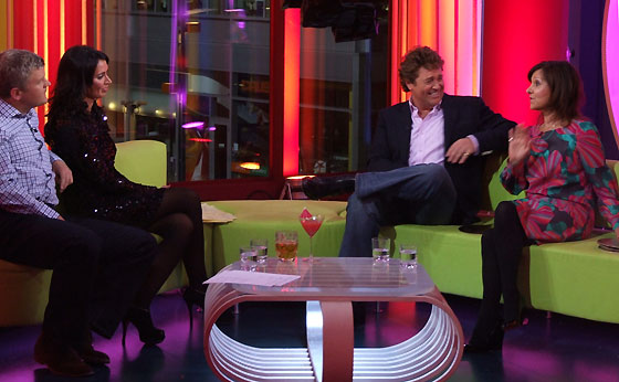 Adrian, Christine, Michael Ball and Arlene Phillips