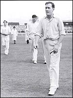 Jim Laker in 1956