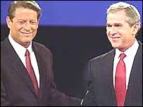 Al Gore ve George Bush