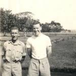 Cyril on the right with Gilbert.