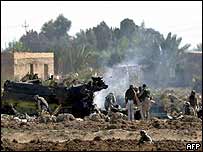 ہیلی کاپٹر کا ملبہ