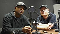 BBC 6 Music's Dave Pearce and Public Enemy front-man Chuck D