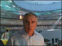 The BBC's Huw Edwards