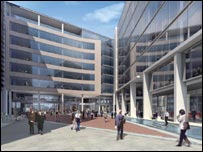 Artist impression of Piccadilly Place