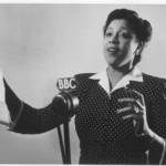 Adelaide Hall at BBC Broadcasting House in London in 1943