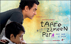 Aamir Khan and Darsheel Safary in Taare Zam