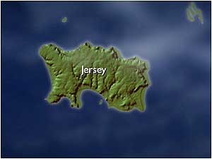 Jersey map