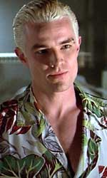 Spike. In a Hawaiian shirt.