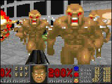 Screengrab from Doom II