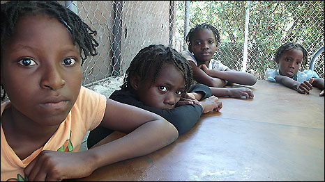Children in residential care in Haiti. Photo: Lynne Jones