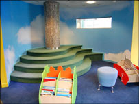 The children's story section