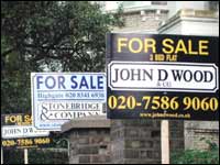 For sale signs