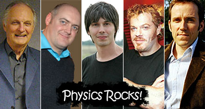 Celebrities appearing in Physics Rocks