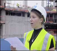 Site Secretary Ania Smetana singing 