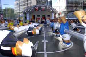 Giant table football