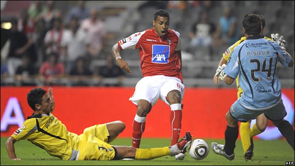SC Braga's Brazilian forward Elton