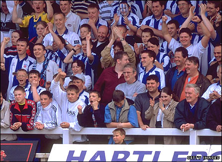 Hartlepool supporters