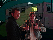 Animators Richard Henderson and Paul McGee