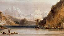Painting of HMS Beagle