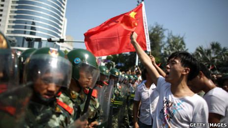 Biểu tình chống Nhật tại thành phố Thâm Quyến